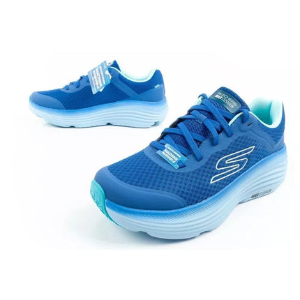 Skechers Max Cushioning Vyriški Šviesiai Mėlyni Bėgimo Bateliai