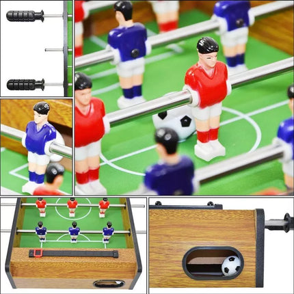 Stalo futbolo žaidimas 46x27x9CM medinis ENERO