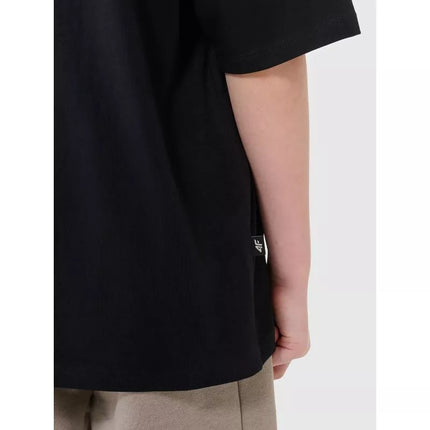 Berniukiški oversize marškinėliai su užrašu 4F 4FJWSS25TTSHM2184-20S