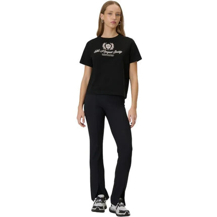 Women's T-shirt 4F F2738 deep black 4FWSS26TTSHF2738 20S