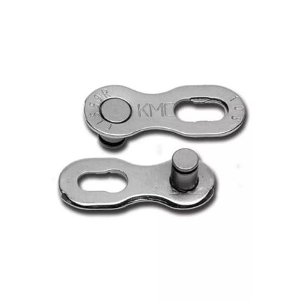 KMC Connector 10R EPT 2 pieces silver 10 rows blister