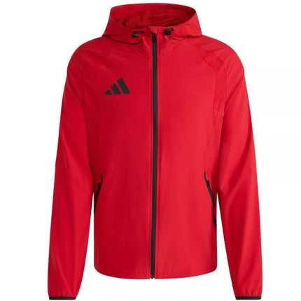 Vyriška adidas Tiro 26 Kelioninė Vėjalaužio Striukė Raudona KD3337