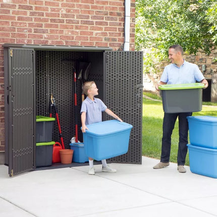 Ilgalaikė aukščiausios kokybės sodo spinta 136x70 60209