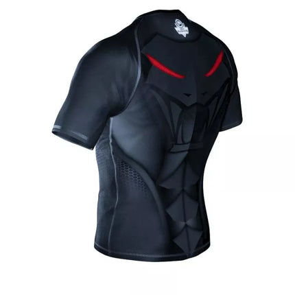 The "Snake" compression Rashguard shirt is made of DBX MORE DRY M material.