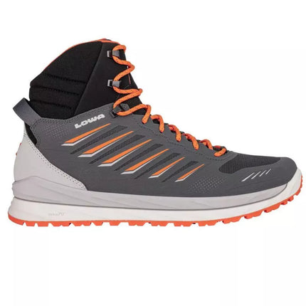 Lowa Axos GTX Mid Gore-Tex grafito/liepsnos spalvos vandeniui atsparūs vyriški žygio batai (310844 7952)