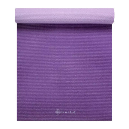 Gaiam Slyvos Virtuvės Kilimėlis Dvigubo Veido Jogos Kilimėlis 6 mm 60526