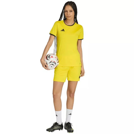 Adidas Entrada 26 moteriški geltoni šortai JZ2540
