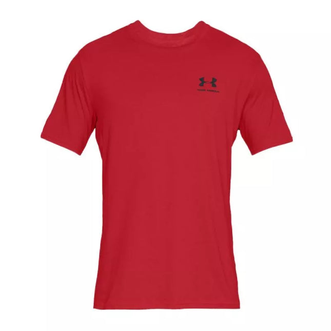 „Under Armour“ marškinėliai su logotipu ant kairės krūtinės M 1326799-600