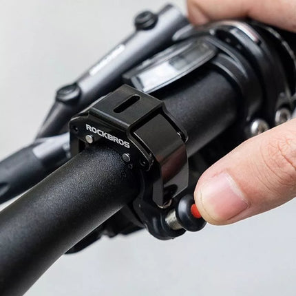 Rockbros 34210006001 C formos dviračio skambutis – juodas