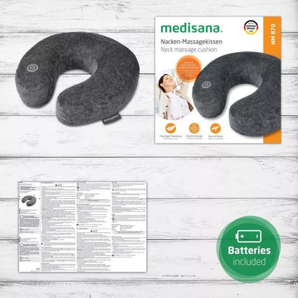 Medisana NM 870 Kelioninė vibracinė kaklo pagalvėlė