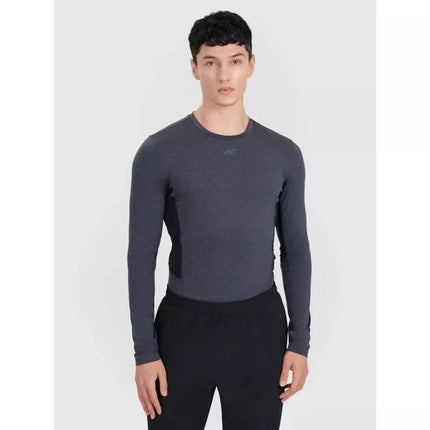 Men's quick-drying training longsleeve 4F 4FWMM00TFLOM507-22M