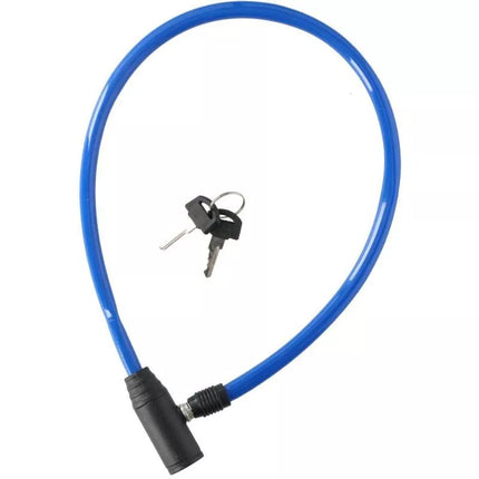 BICYCLE LOCK CABLE LOCK 0.4x65CM BLUE DUNLOP