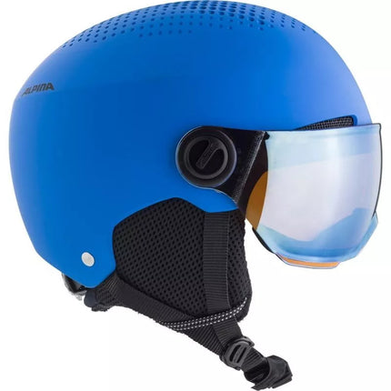 ALPINA ZUPO VISOR Q-LITE Mėlynas 54-58 slidinėjimo šalmas