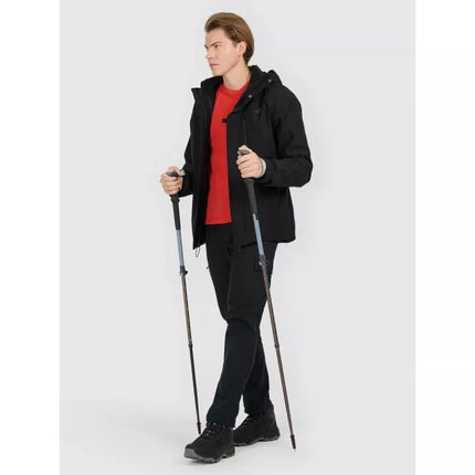 Men's trekking jacket 3 in 1 membrane 10000 4F 4FRAW25TTJAM1052-20S