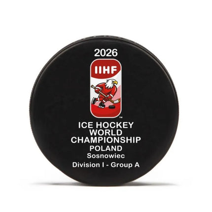 IIHF World Championship IA Sosnowiec 2026 puck