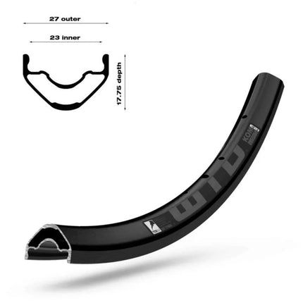 29'' TCS 32 skylės ratlankis, KOM LIGHT, WTB