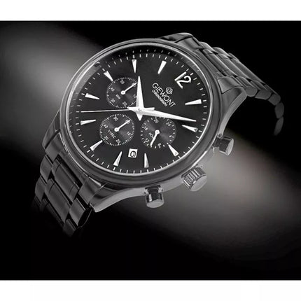 Men's Watch Giewont Chronograph Sapphire Black GW6310-B1