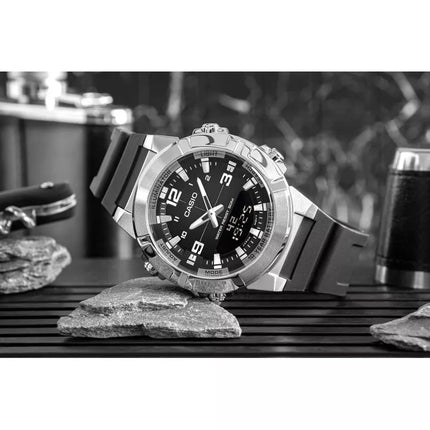 Vyriškas laikrodis CASIO AMW-870-1AVDF + DĖŽUTĖ