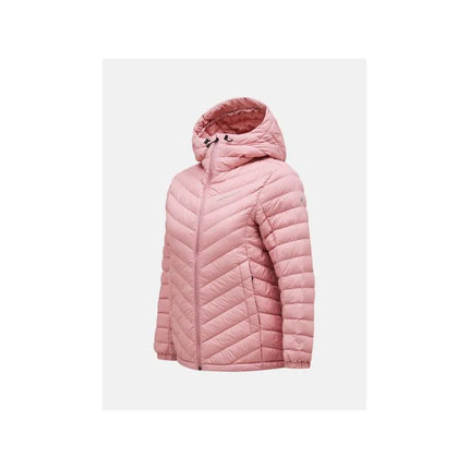 Moterims Frost Down Hood striukė rožinė Peak Performance