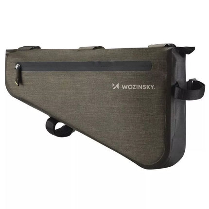 Wozinsky Bicycle Frame Bag 3.5L Gray (WBB15BK)