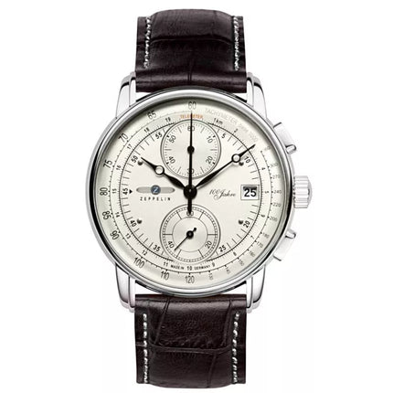 Vyriškas laikrodis ZEPPELIN 100 Yahre Chronograph 8670-1 + DĖŽUTĖ