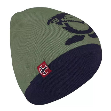 Trollkids Kids Troll Beanie Knitted Winter Hat for Girls/Boys Green (920-335)