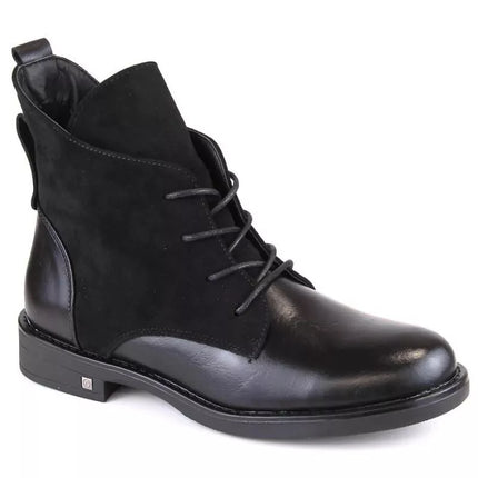 Insulated flat ankle boots Potocki W WOL88C black