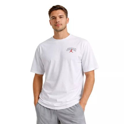 Men's Air Jordan Brooklyn Arch Logo T-shirt White - II2344-100