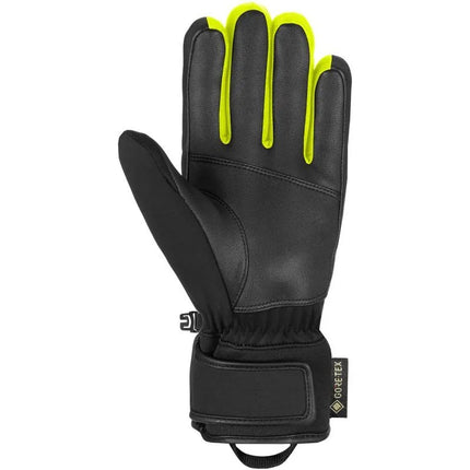 Reusch Jupiter GORE-TEX pirštinės, dydis 8.5, juodos ir geltonos