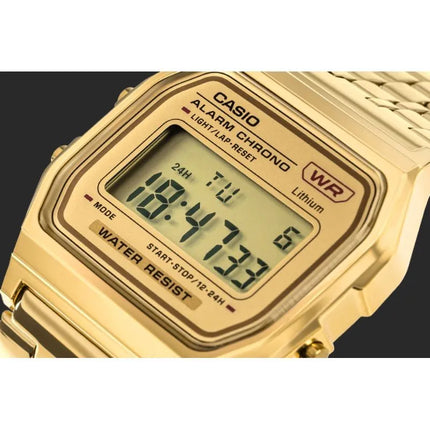 CASIO Vintage A158WETG-9AEF watch + BOX