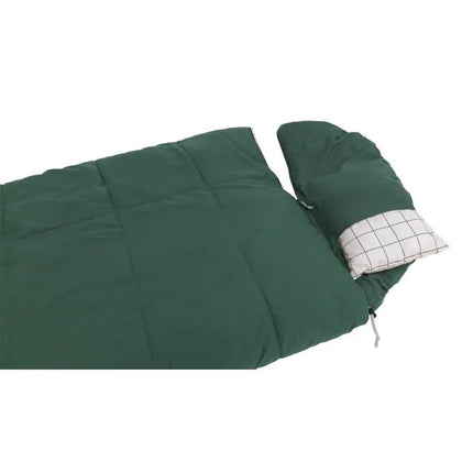 Outwell Camper Prime Synthetic Sleeping Bag 200cm Green (Zipper: Left)