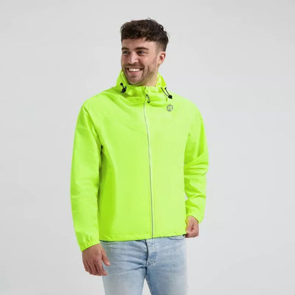 Rogelli unisex lietaus striukė CORE fluor XL