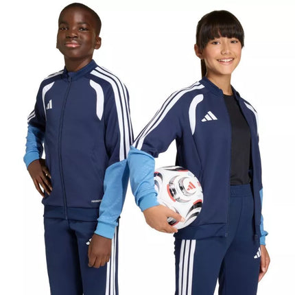 adidas Tiro 26 Varžybų Treniruočių tamsiai mėlynas džemperis vaikams JN2322