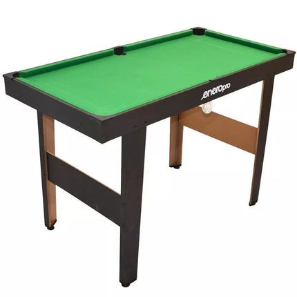 BLACK BILLIARDS TABLE 121x61x79CM ENERO PRO