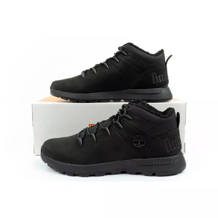 Timberland Men's Sprint Trekker Mid Insulated Hiking Boots, Black