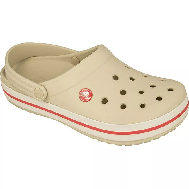 Crocs Crocband W 11016 smėlio spalvos šlepetės