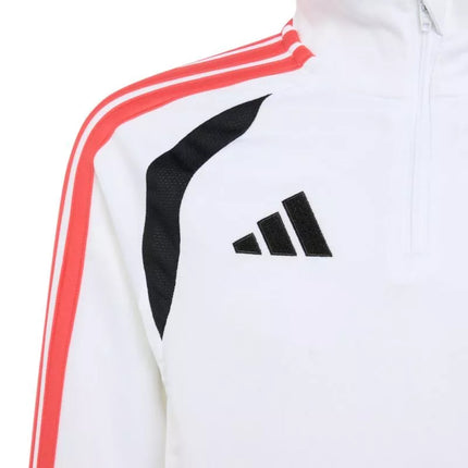 adidas Tiro 26 League Training Top Kids Sweatshirt White, Black, and Red KR0370