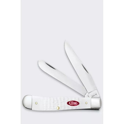 Case SparXX Trapper SS Pocket Knife White