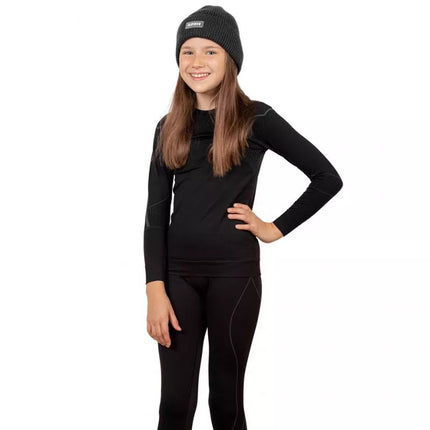 Alpinus Active Set termo apatmenys juodas ir pilkas Jr GT43204