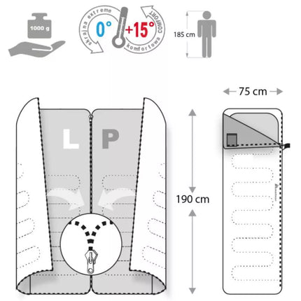Miego maišelis Meteor Dreamer 81124-81125