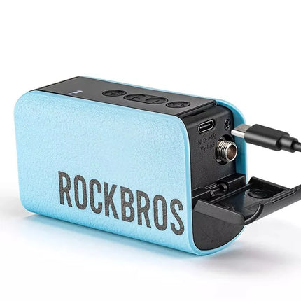 Elektrinis siurblys-kompresorius su skaitmeniniu ekranu, skirtas kamuoliams / balionams - Mėlynas Rockbros 42520006001