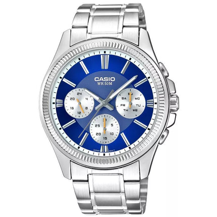 Vyriškas laikrodis CASIO MTP-1375D-2A1VDF su dėžute