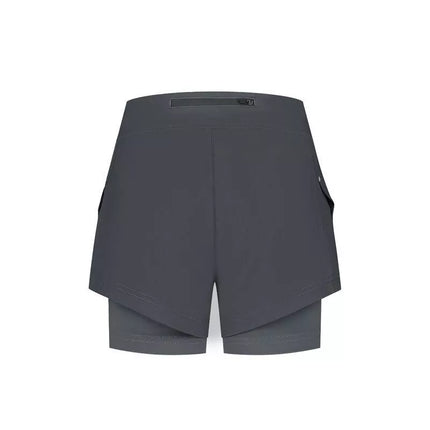 Rogelli women's shorts 2in1 ESSENTIAL gray L