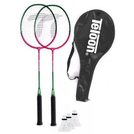 SMJ Badmintono Rinkinys /2 Raketės + 3 Shuttlecocks/ TL020