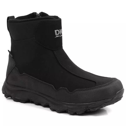 DK Jr DK58A Waterproof Insulated Snow Boots, Black