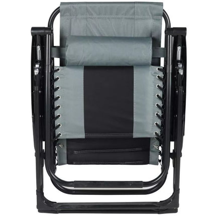 DAUGIAFUNKCINIS SULANKSTOMAS SODOS GULTAS 162X52/65X110CM JUODAS IR PILKAS
