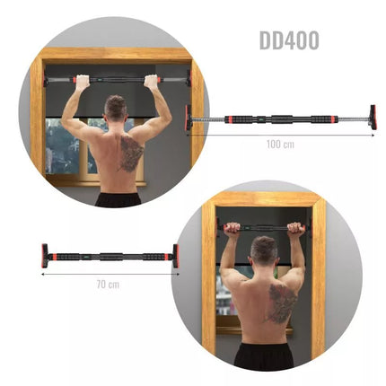 HMS DD400 pull-up bar with spirit level, width 70-106 cm