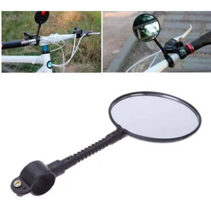 DUNLOP BIKE MIRROR WITH REFLECTOR