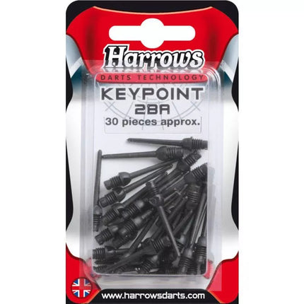 Softip Harrows Atsarginiai "Keypoint" Smiginio Antgaliai 30 vnt.