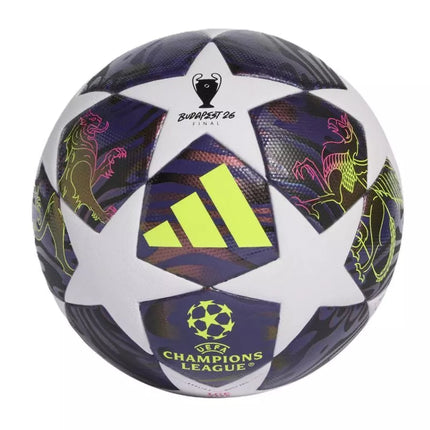 adidas UCL 25/26 Final League J350 Purple and White Football JX9098